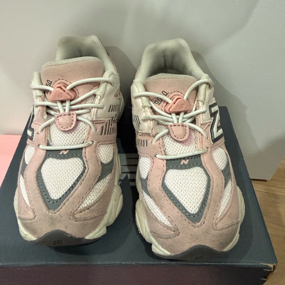 New Balance Kids Sneakers - Pink and White